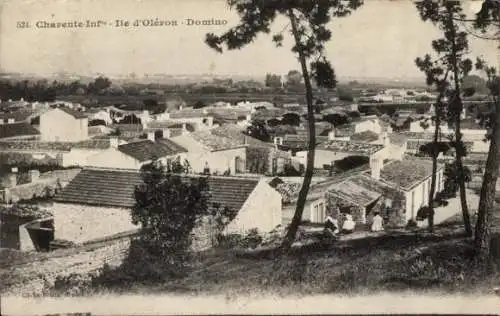 Ak Domino Ile d'Oléron Charente Maritime, Gesamtansicht