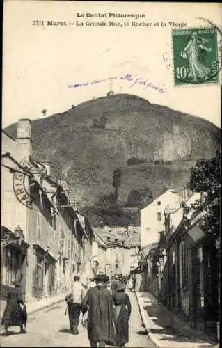 Ak Murat Cantal, Grande Rue, Rocher, la Vierge