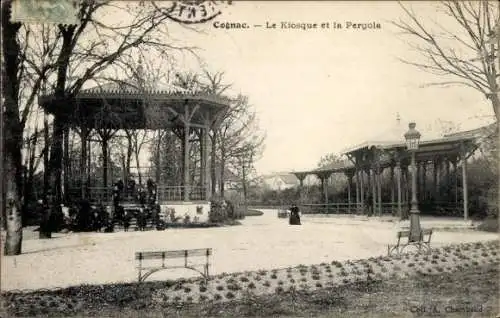 Ak Cognac Charente, Kiosque, Pergola