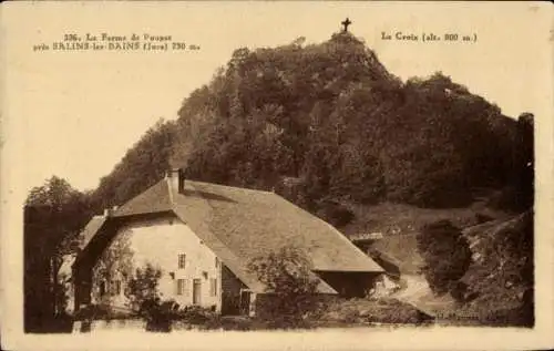 Ak Salins les Bains Jura, la Croix, la Ferme de Poupet