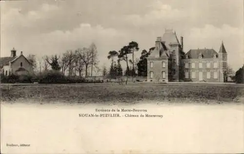 Ak Nouan le Fuzelier Loir-et-Cher, Chateau de Montevray