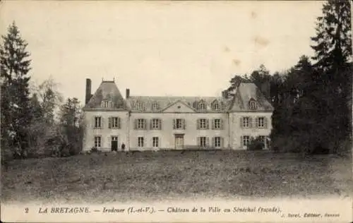 Ak Irodouër Ille et Vilaine, Chateau de la Ville au Senechal