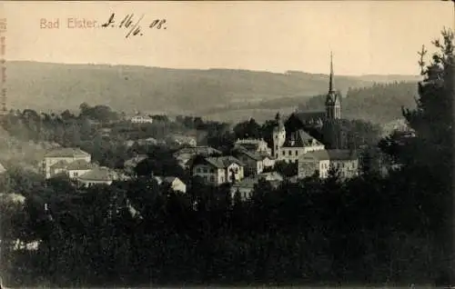 Ak Bad Elster im Vogtland, Panorama