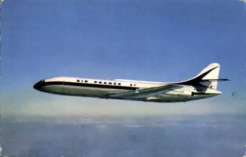 Ak Französisches Passagierflugzeug, Air France, Caravelle