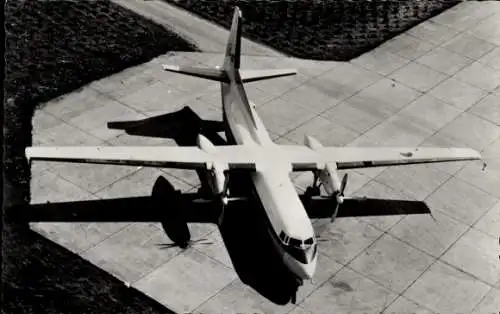 Ak Niederländisches Verkehrsflugzeug Fokker F-27 Friendship