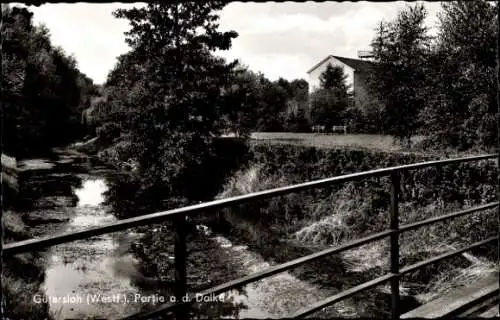 Ak Gütersloh in Westfalen, an der Dalke