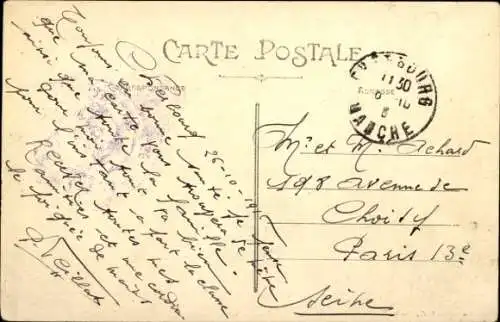 Ak Französisches Kriegsschiff Condorcet