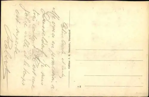 Ak Düsseldorf am Rhein, Rheinpartie