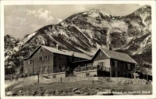 Ak Oberstdorf im Oberallgäu, Edmund Probst Haus, Nebelhorn