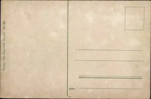 Ak Bremerhaven, Eingang des Stadttheaters