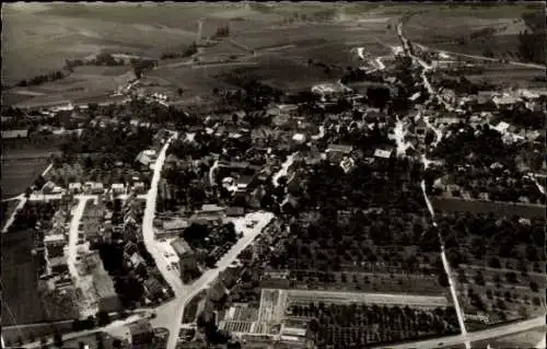 Ak Ilshofen in Württemberg, Gesamtansicht, Luftbild