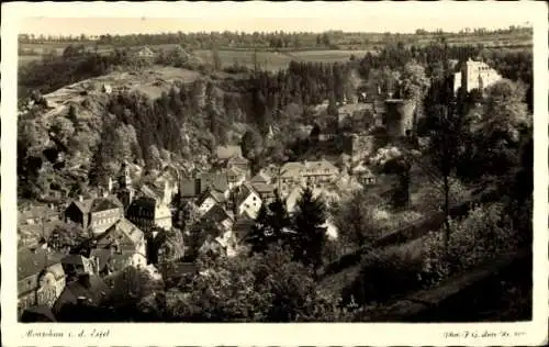 Ak Monschau Montjoie in der Eifel, Gesamtansicht