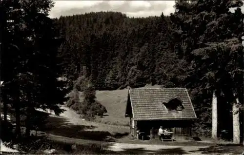 Ak Tonbach Baiersbronn im Schwarzwald, Wiesenhütte