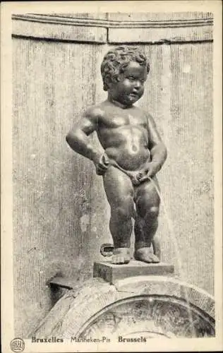 Ak Brüssel Brüssel, Manneken Pis