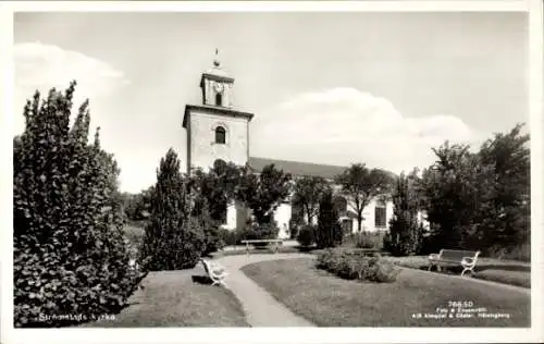 Ak Strömstad Schweden, Kirche