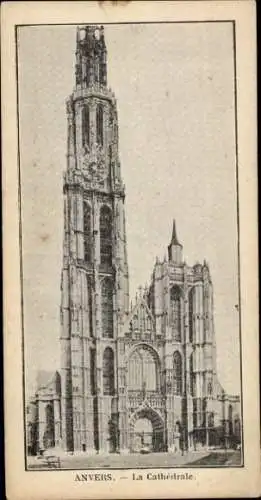 Ak Antwerpen Antwerpen Flandern, Kathedrale