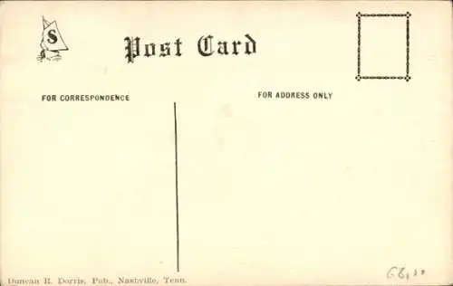 Ak Nashville Tennessee USA, Gesamtansicht