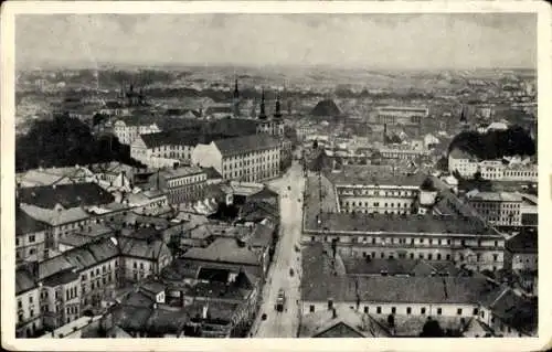 Ak Olomouc Olmütz Stadt, Gesamtansicht, Dom