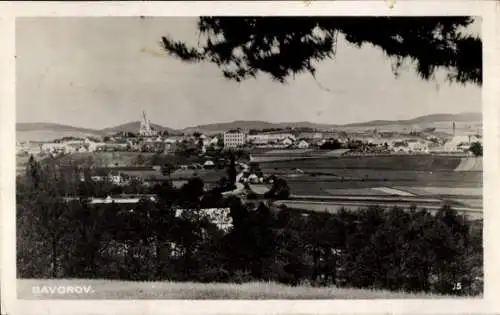 Ak Bavorov Barau Südböhmen, Gesamtansicht