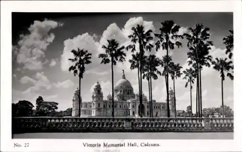 Ak Calcutta Kolkata Kalkutta Indien, Victoria Memorial Hall