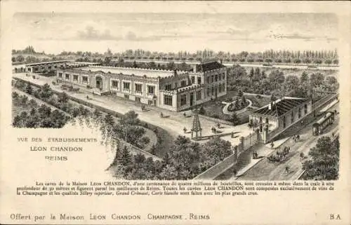 Litho Reims-Marne, Leon Chandon Establishment