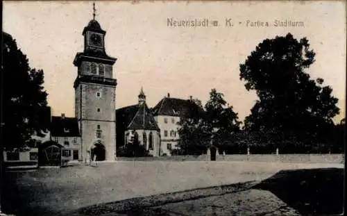 Ak Neuenstadt am Kocher Württemberg, Stadtturm