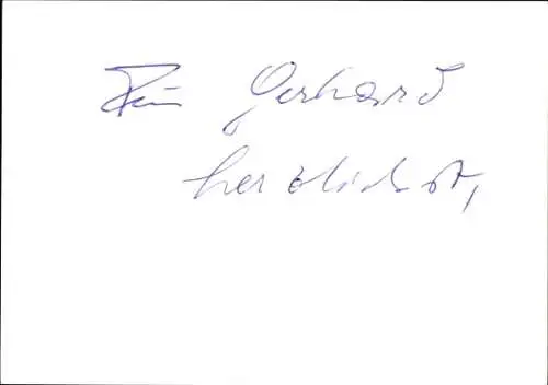 Ak Schauspieler Tobias Moretti, Portrait, Autogramm