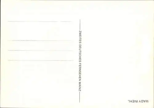 Ak Schauspielerin Mady Riehl, Portrait, Autogramm