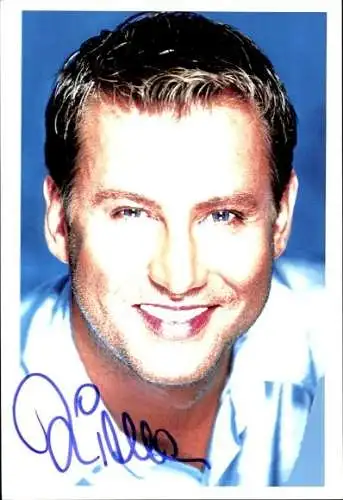 Ak Nachrichtensprecher Jens Riewa, Portrait, Autogramm