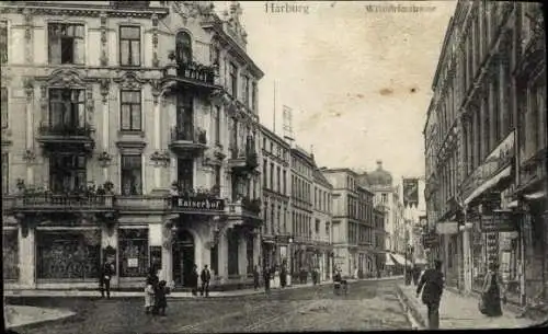 Ak Hamburg Harburg, Wilstorferstraße, Hotel Kaiserhof