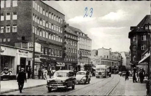 Ak Hamburg Harburg, Wilstorferstraße, Verkehr, Barmer Ersatzkasse