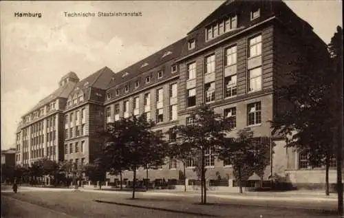 Ak Hamburg St. Georg, Technische Staatslehranstalt