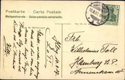 Ak Hamburg Mitte St. Pauli, Reeperbahn, Straßenbahn