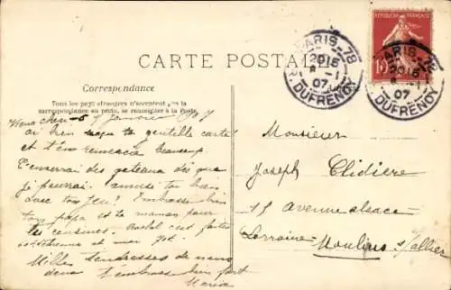 Ak Kind-Porträt, Sardinendose