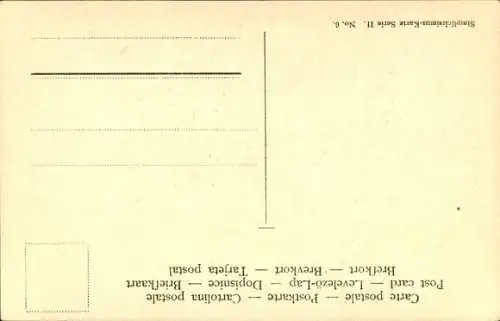 Jugendstil Künstler Ak Reznicek, Ferdinand von, Personen in einem Bahnabteil, Simplicissimus II 6