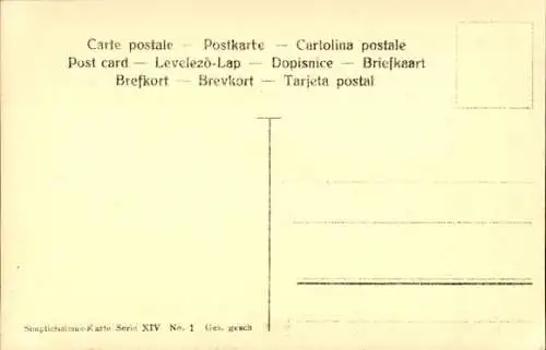 Jugendstil Künstler Ak Reznicek, Ferdinand von, Maskenball, Simplicissimus XIV 1