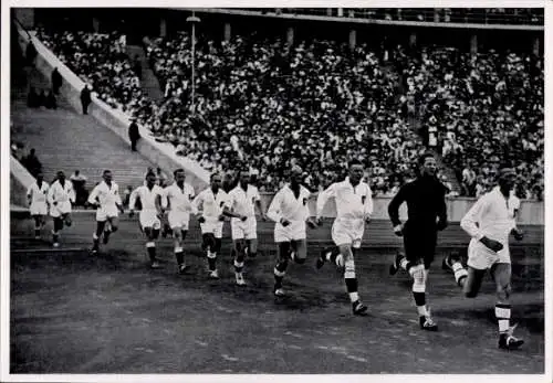 Sammelbild Olympia 1936, Deutsche Handball Nationalmannschaft