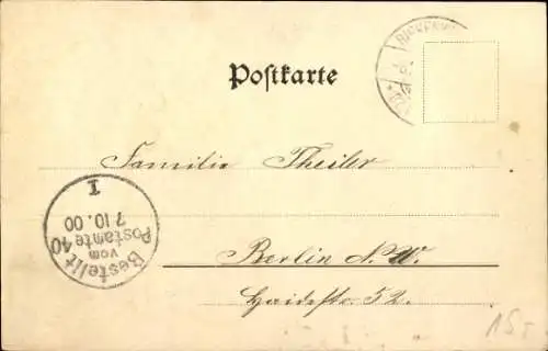 Ak Briese Birkenwerder in Brandenburg, Forsthaus