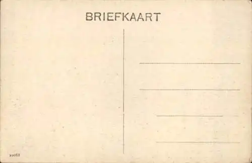 Ak Harskamp Gelderland Niederlande, Schule