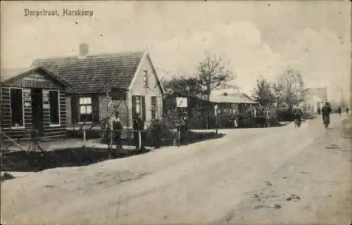 Ak Harskamp Gelderland Niederlande, Dorpstraat