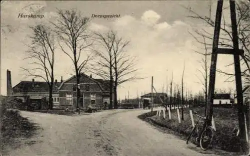 Ak Harskamp Gelderland Niederlande, Blick auf das Dorf