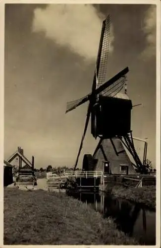 Ak Zwammerdam Südholland, Mill