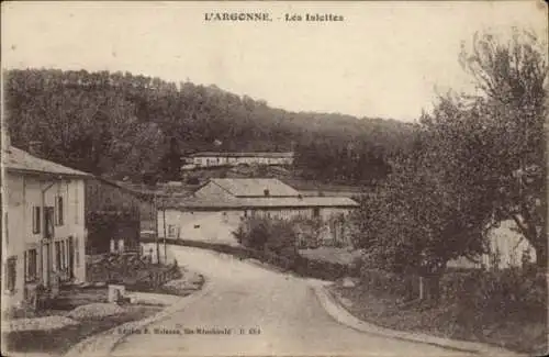 Ak L´Argonne les Islettes Meuse, Straße