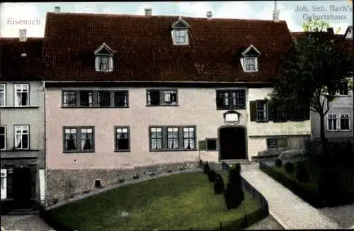 Ak Lutherstadt Eisenach in Thüringen, Joh. Seb. Bach's Geburtshaus