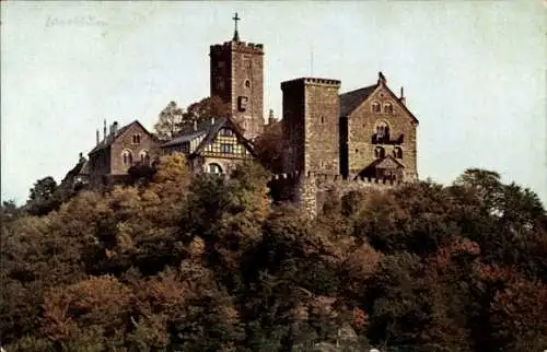 Ak Lutherstadt Eisenach in Thüringen, Wartburg