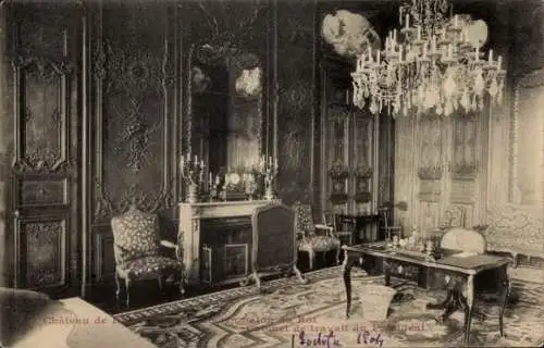 Ak Versailles-Yvelines, Schloss, Salon du Roi, Büro