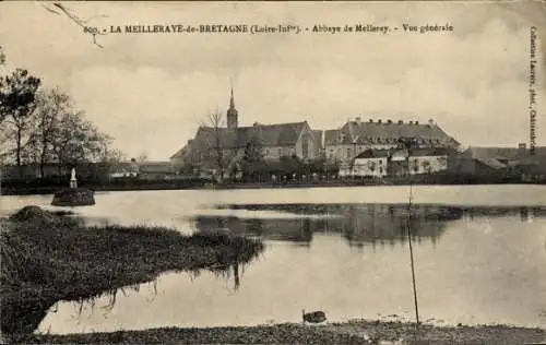 Ak La Meilleraye de Bretagne Loire-Atlantique, Panorama, Abbaye de Melleray