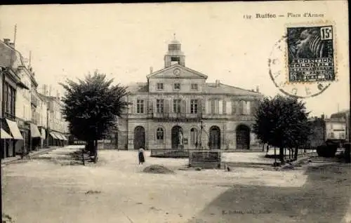 Ak Ruffec Charente, Place d'Armes