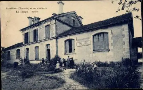 Ak Rouillac Charente, Temple, Ecoles