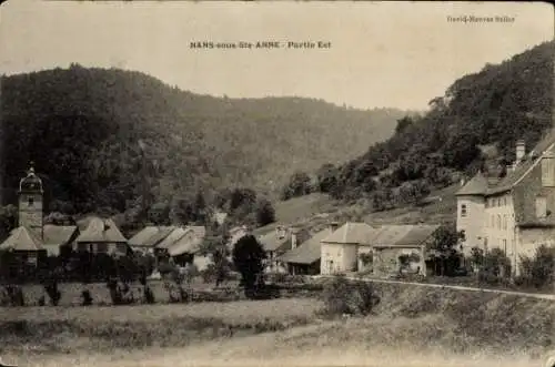 Ak Nans sous Sainte Anne Doubs, Teilansicht, Partie Est